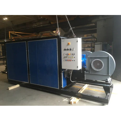 Blue Oil Fired Hot Air Generator