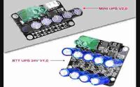 Ups Uninterruptible Power Supply - 24v/12v Input | Super Compatibility For All Dc 3d Printers, Compact Design, Includes Jst Connector And Cable, Lightweight At 50 Grams, Emergency Power Backup