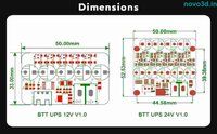 UPS uninterruptible Updated Bigtreetech power supply 24V V1.0/Mini UPS 12 V2.0 for 3d printer