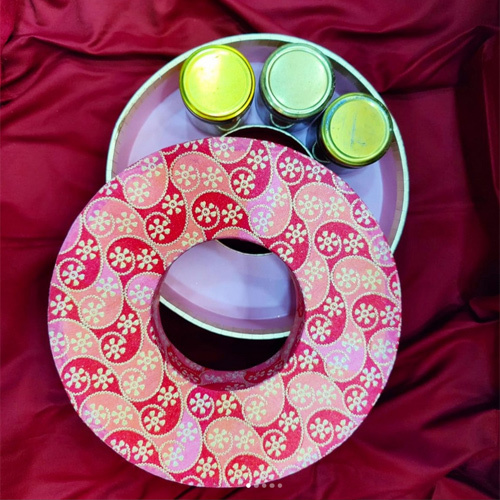 Rigid Round Corporate Gifting Box