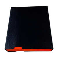 Black And Orange Color Gift Box - High-quality Paper, Glossy Lamination Finish, Embossed Texture, Uv Offset Printed | Ideal For Birthdays, Weddings, Anniversaries