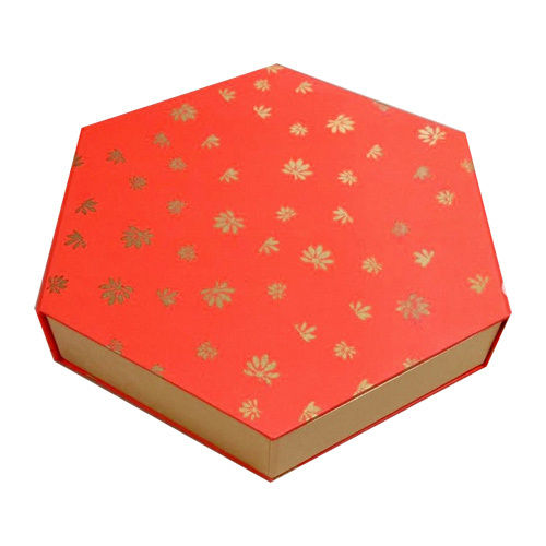 Glossy Lamination Hexagonal Rigid Box