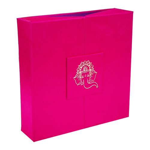 Double Flap Satin Rigid Box