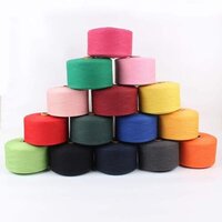 10s Recycled Open End Yarn - 4, 6, 10, 20, 30, 40 Counts | Light In Weight, Washable, Plain Texture, Multicolor For Weaving