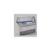 Silver Ice Cream Counter