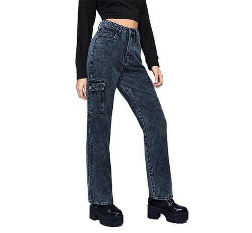 Women Regular High Rise dark Grey  Jeans Special price