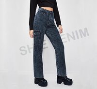 Women Regular High Rise dark Grey  Jeans Special price