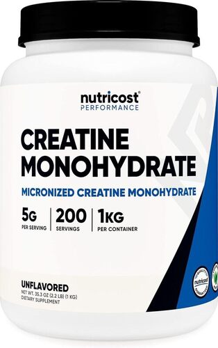 Nutricost Creatine Monohydrate Micronized Powder