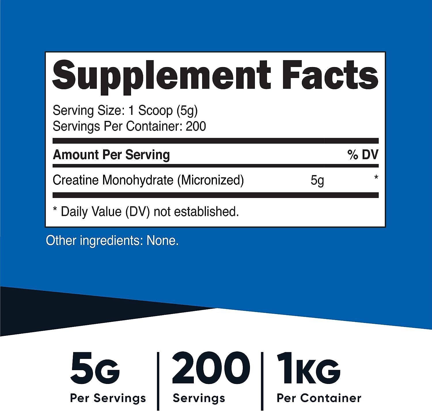 Nutricost Creatine Monohydrate Micronized Powder