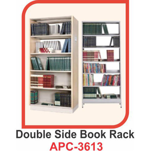 Double Side Book Rack