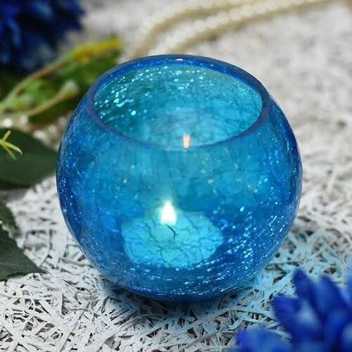 Glass Candle Holder