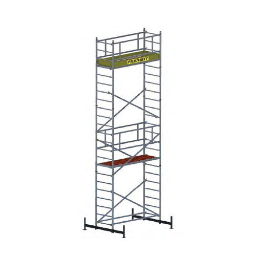 Mobile Industrial Scaffold Tower With Chassis Beam