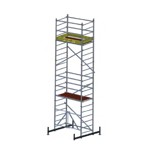 Mobile Scaffold Tower With Folding Frame