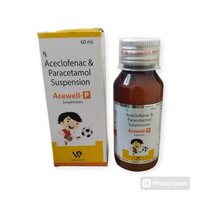 Aceclofenac & Paracetamol  Suspension