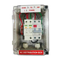 6KW Single Phase AC Distribution Box