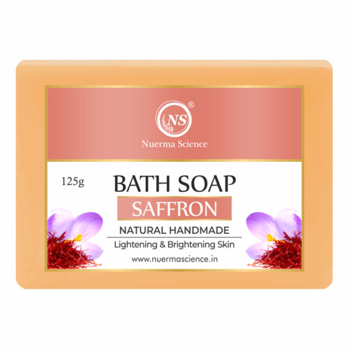 Nuerma Science 100% Natural Herbal Handmade Saffron Bath Soap