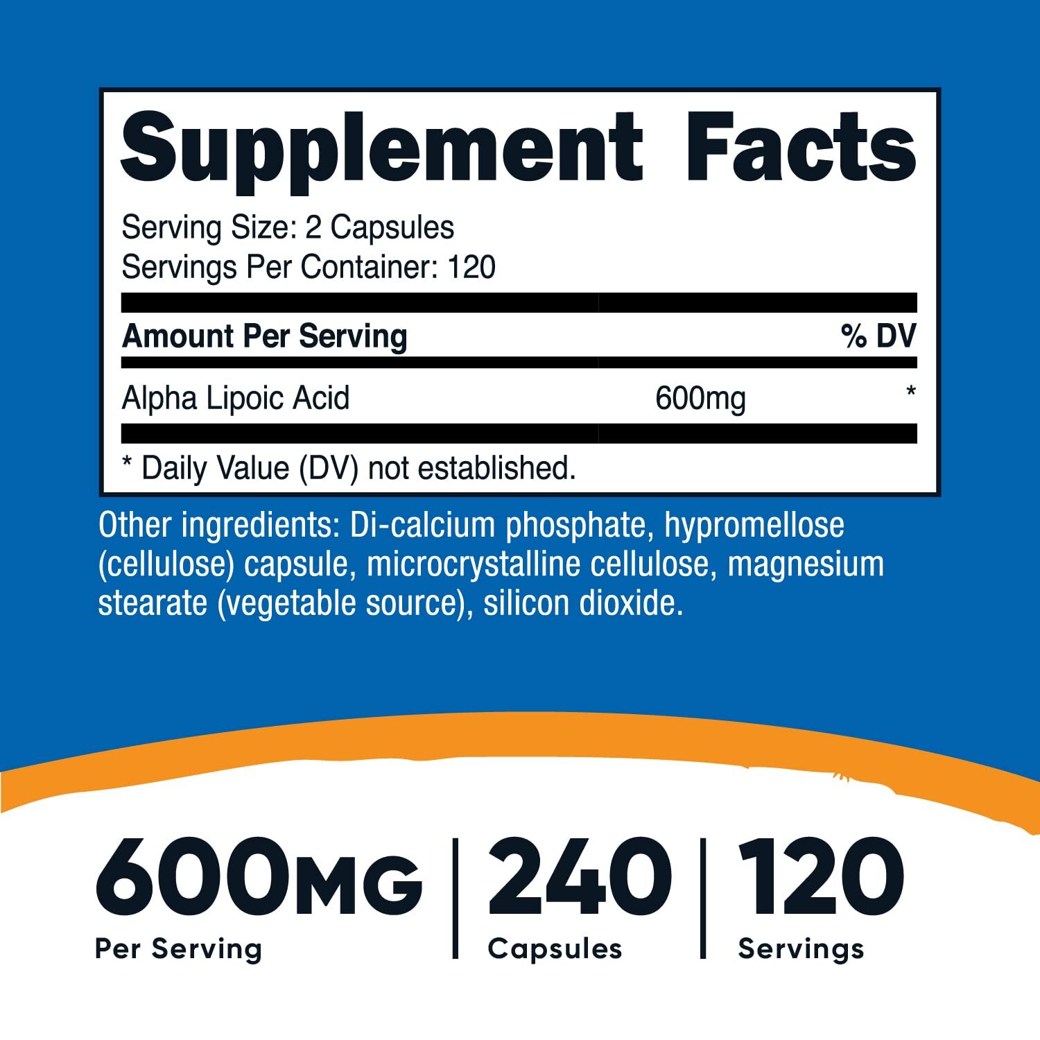 Nutricost Alpha Lipoic Acid