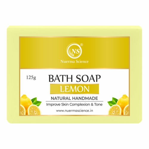 Nuerma Science 100% Natural Herbal Handmade Lemon Bath Soap