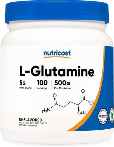 Nutricost L-Glutamine Powder 500 Grams