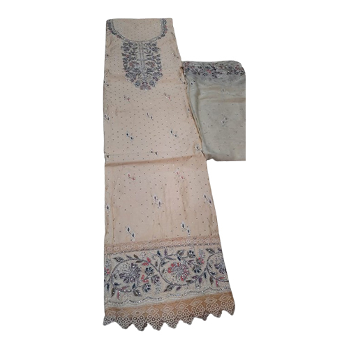 Ladies Chanderi Suit