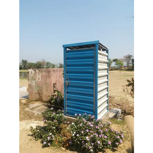 Industrial Steel Portable Toilet Cabin