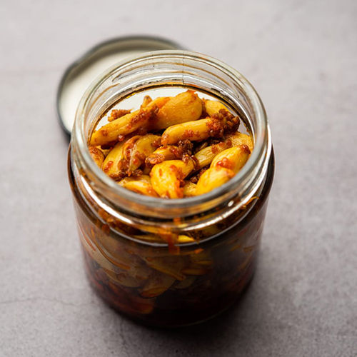 Garlic Pickle - Additives: Added