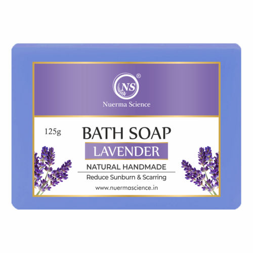 Nuerma Science 100% Natural Herbal Handmade Lavender Bath Soap