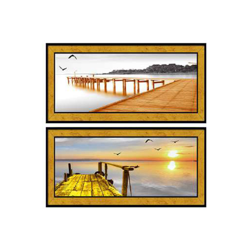 ASFRP26003 8x18 Inch Art Print Photo Frame Set Of 2