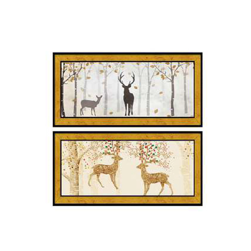 ASFRP26001 8x18 Inch Art Print Photo Frame Set Of 2