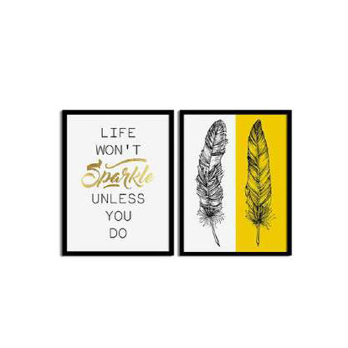 ASFRP11528 12x16 Inch Art Print Photo Frame Set Of 2