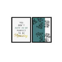 Asfrp11527 12x16 Inch Art Print Photo Frame Set Of 2 - Design: Modern