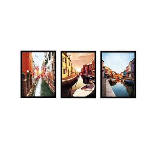 ASFRP24429-BK 12x16 Inch Art Print Photo Frame Set Of 3