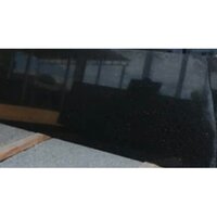 Jet Black Granite Slab