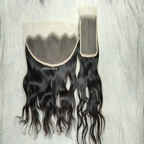 4X4 Wavy Hair Closure