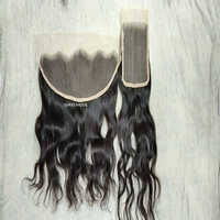 4x4 Wavy Hair Closure - Application: Profesional