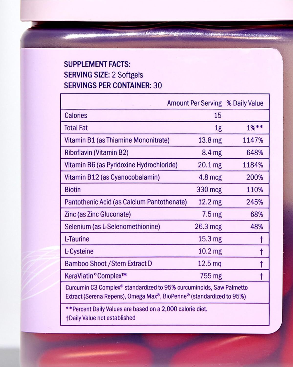 Keranique KeraViatin Hair  Scalp Health Supplement