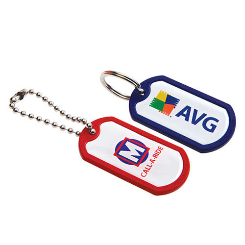 Multicolor Promotional Metal Key Chain