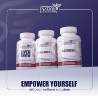 NATION HEALTH MD Cognilux  Brain Supplements