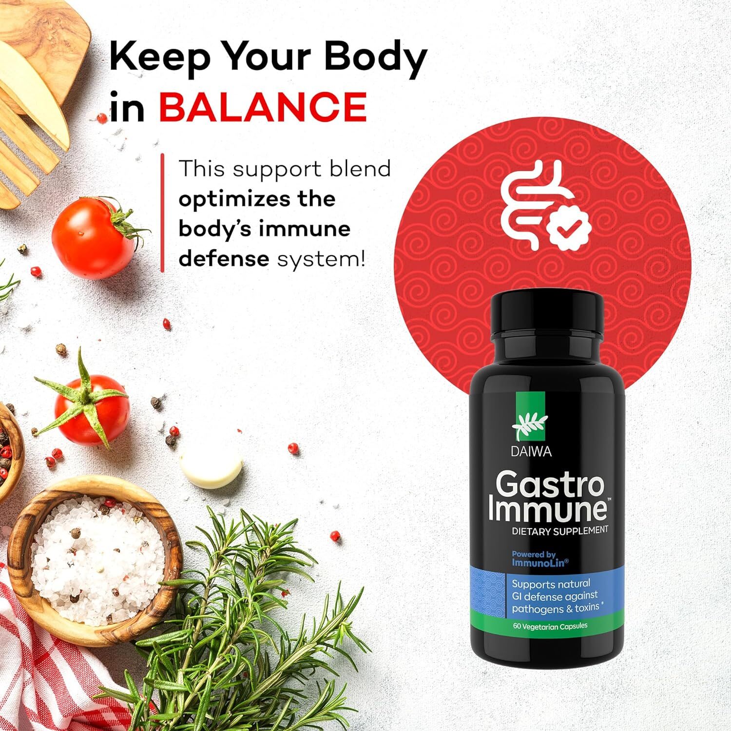 Daiwa Gastroimmune Gut  Leaky Gut Repair Health Supplements