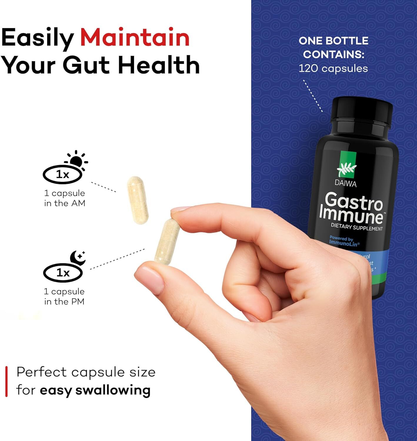 Daiwa Gastroimmune Gut  Leaky Gut Repair Health Supplements
