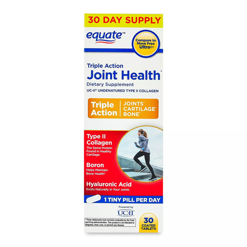Equate Triple Action Joint Health Dietary Supplement 30 count