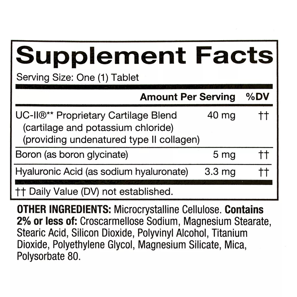 Equate Triple Action Joint Health Dietary Supplement 30 count