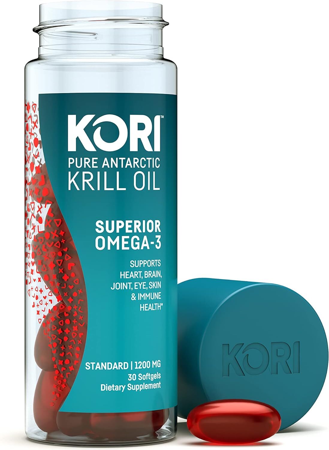 Kori Krill Oil Omega 3 Supplement 30 Softgels