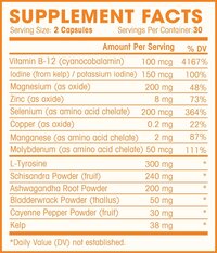 Natures Wellness Thyroid Support Complex With Iodine