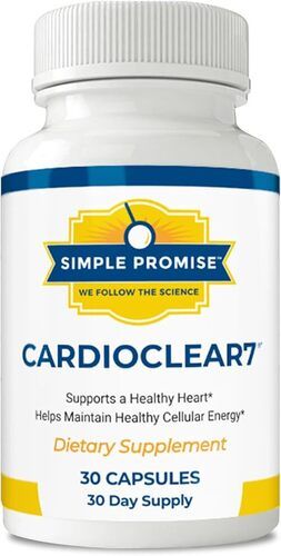 Simple Promise Cardio Clear 7 Heart Health Supplements