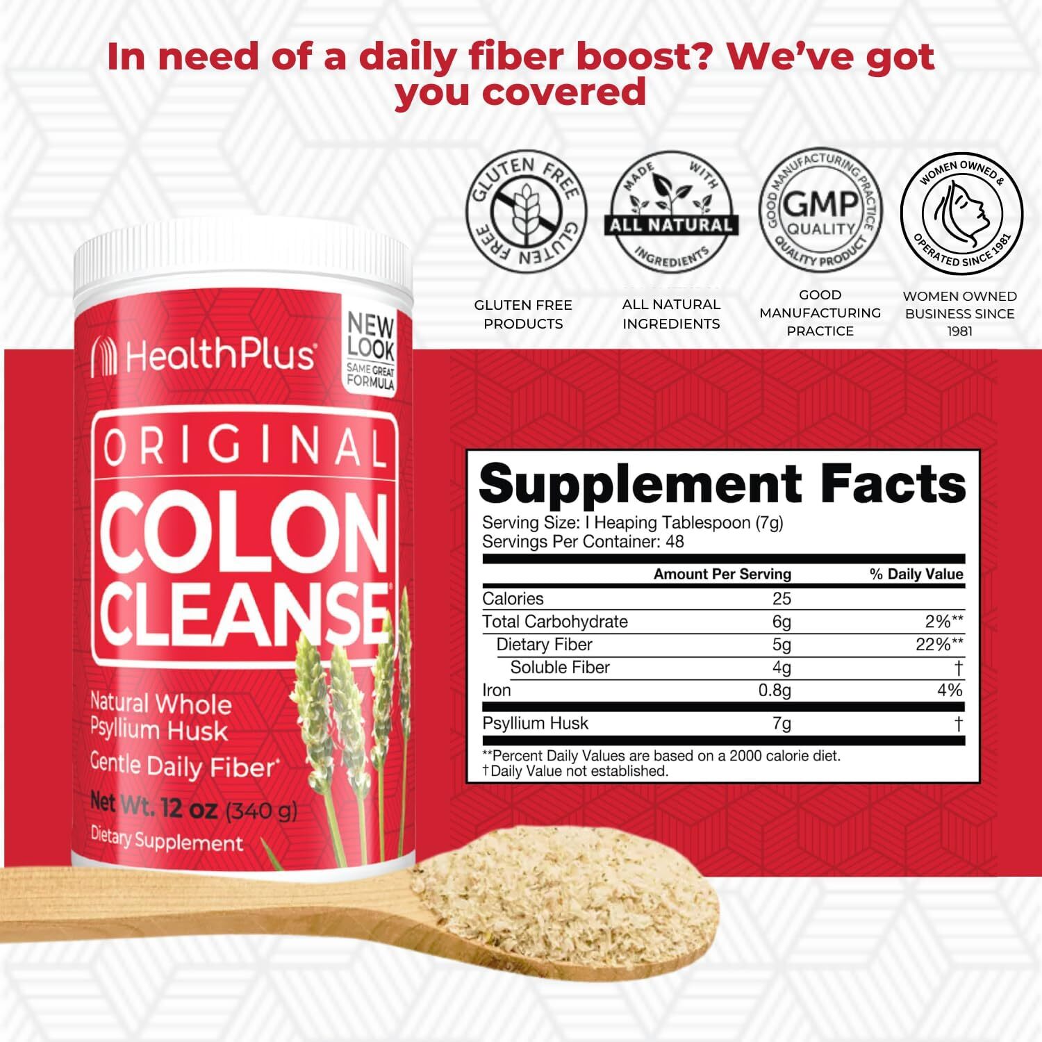 Health Plus Colon Cleanse Digestive Support