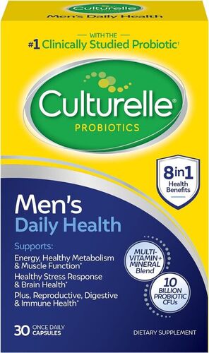 Culturelle Daily Health Probiotic and Multivitamin for Men