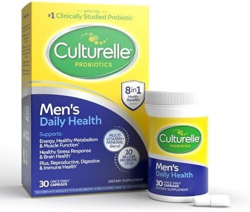 Culturelle Daily Health Probiotic and Multivitamin for Men