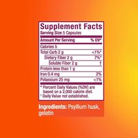 Metamucil Daily Fiber Supplement, Psyllium Husk , 300 Capsules
