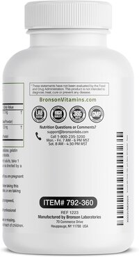 Bronson Milk Thistle Silymarin Marianum & Dandelion 60 Capsules